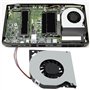 EMSea 1 Ventilateur Refroidissement de Processeur à 4 Broches Compatible avec Intel NUC7 NUC7i5BNH NUC7i5BNK NUC7i7BNH La Série 
