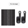 YINETTECH 10pcs Fermetures à Glissière 5# Remplacement Réversible Tire Curseurs Fermetures Éclair avec Kit d'arrêt en Forme de U