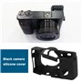 YINETTECH Coque de Protection en Silicone Anti-Rayures pour Appareil Photo numérique Sony Alpha A6000 ILCE-6000 Noir 12 x 7 x 2,
