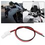 YINETTECH 2 Pièces Adaptateur de Câblage GPS 4 Broches Compatible avec Ducati Multistrada 1260 l'alimentation à Découpage Longue
