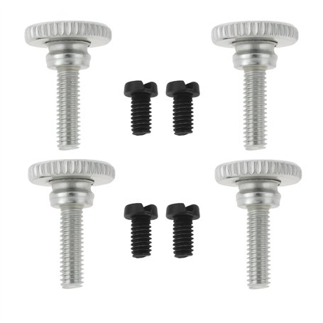 YINETTECH 8 Lot de Vis de Serrage D'aiguille 19 X 12 Mm Compatible avec Juki Les Machines à Coudre Industrielles à Aiguille Uniq