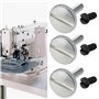 YINETTECH 8 Lot de Vis de Serrage D'aiguille 19 X 12 Mm Compatible avec Juki Les Machines à Coudre Industrielles à Aiguille Uniq