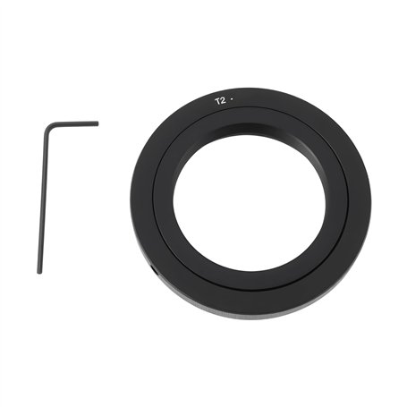 YINETTECH Bague d'adaptation pour Téléobjectif Miroir Compatible avec Canon EOS Appareils Photo pour Fixer Un Objectif à Monture
