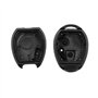 VGOL Lot de 2 Coques de clé à Distance à 2 Boutons compatibles avec Rover 75 MG ZT compatibles avec Land Rover Discovery télécom