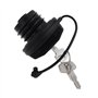 VGOL Bouchon Carburant Verrouillable avec 2 Clés Bouchon Intérieur Carburant Bouchon Réservoir Carburant Remplissage Réservoir C