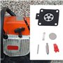 VGOL Lot de 2 kits de réparation de carburateur - Kit de reconstruction de joint de diaphragme - Pièce de rechange 1119 007 1062