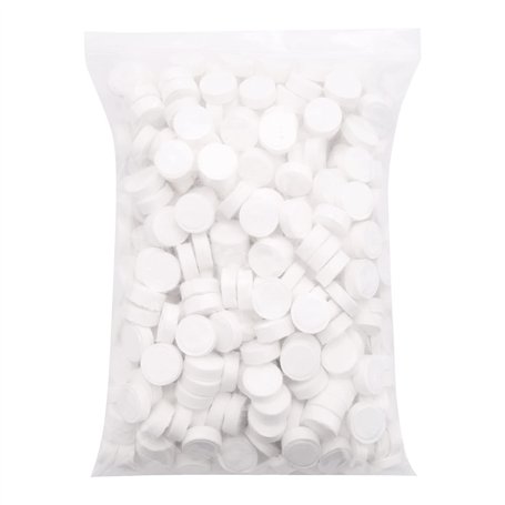 Roundsky Lot de 500 serviettes jetables pour serviettes compressées