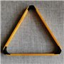 PRATYAHARA Support de Boules de Billard en Bois Support Triangulaire Solide Supports de Boules de Billard Triple Angle Supports 