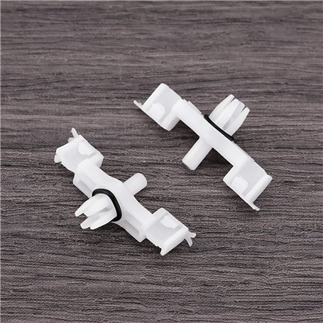 Wanjorlay 5 PièCes Cloche Glisse Chaise de Bureau de Remplacement ou Tabouret Roulettes Pivotantes à Roulettes Fixes Fixes