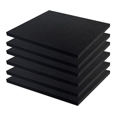 Geieold Lot de 6 plaques de mousse de polyuréthane