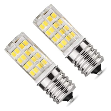 Giyofom Lot de 2 Ampoules LED E17 4W à Intensité Variable pour Four à Micro-Ondes
