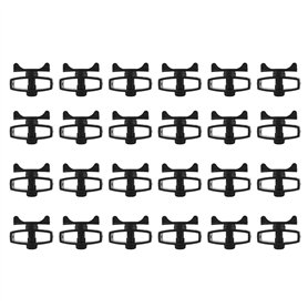 Hopbucan Lot de 24 tendeurs de de clôture électronique en plastique pour bétail