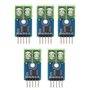 UrbanNest 5 PièCes MAX6675 Module de Capteur de TempéRature à Thermocouple de Type K pour