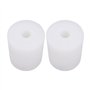 eMagTech Lot de 2 Roulements à Rouleaux en Plastique sans Roulement à Billes 40x50 Mm Ouverture 10 Mm Applicables Aux Rouleaux d