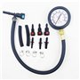Exogio Kit de test de pression de carburant, Système de Carburant Automobile Manomètre à Essence, Outil de Testeur de Pression d