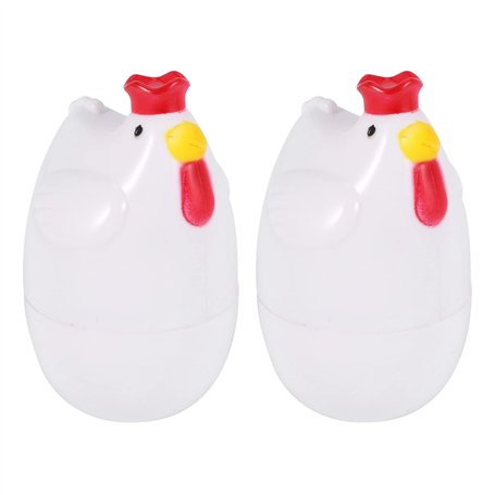 Tagtight Cuiseur à œufs au micro-ondes en forme de poussin - Cuiseur vapeur - Cuiseur à œufs - Micro-œufs - Ustensiles de cuisin