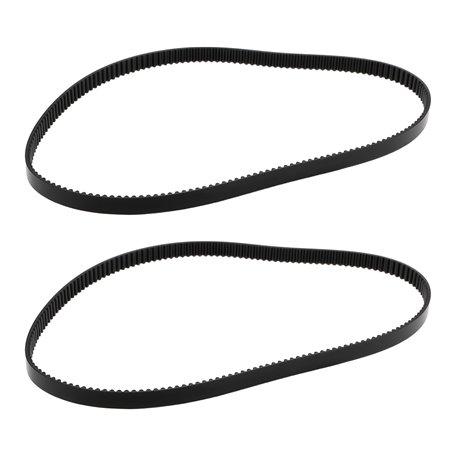 ECSiNG Lot de 2 Courroies Entraînement 176T 528 Mm pour La Plupart des Machines à Pain
