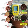 Mcbazel Professional Soil Meter, Instrument de Mesure du Sol 4 en 1,Détecteur d'Éléments Traces P/N/K, Détection de la Santé des