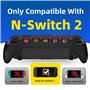 Housse de Protection pour Console Switch 2 et Poignées avec Capuchons