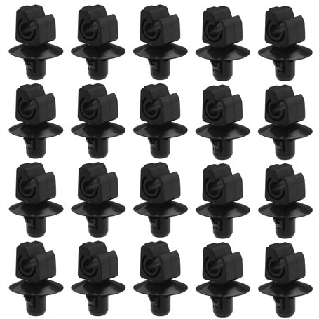 eMagTech Lot de 20pcs Clips de Support Tuyau de Rechange 6758612 Compatible avec Ford Clips Décoratifs Clips de Montage Panneau
