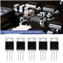 ECSiNG 20x N-Channel IRF540N MOSFET Transistor TO-220 33A 100V 3 Broches International Redresseur Puissance pour l'industrie Dom