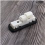 ECSiNG Interrupteur de Déverrouillage du Hayon Arrière 6490R3 9676028380 Compatible avec Peugeot 1007 207 308 3008 508 RCZ Compa