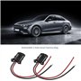 ECSiNG Lot de 2 connecteurs à 2 broches compatibles avec VW Audi Skoda Seat 3B0972702 1J0971972 - Faisceau de câble LED pour por