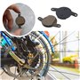 ECSiNG 2 Paires Plaquettes de Frein à Disque de Vélo Semi-métalliques en Résine Compatibles avec Magura Clara 3.1 3.2 Louise 3.1