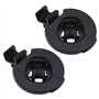 ECSiNG 2pcs Support GPS Support de Berceau Remplacement Compatible avec Garmin Nuvi 42 42LM 44 44LM 52 52LM 54 54LM 55 55LM 55LM