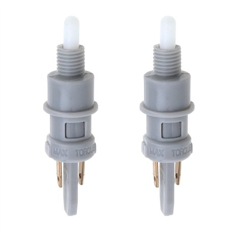 ECSiNG 2pcs Interrupteur de Lumière de Frein à Disque pour Scooters 50CC 6mm Filetage Plastique Remplacement Normalement Ouvert