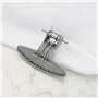 ECSiNG Lot d'accessoires de machine à laver - Crochet de porte avec boulon et ressort - Compatible avec le kit de poignée de por