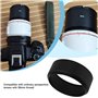 ECSiNG 2 Pièces Pare-Soleil pour Objectif d'appareil Photo Compatible avec Objectifs avec Filetage 58mm Pare-Soleil à Visser 64x
