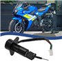 ECSiNG 2 Set Ensemble de Verrouillage de Contacteur d'allumage à 6 Fils pour Moto Serrure de Contacteur d'allumage de Sécurité d