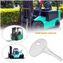 LT Easiyl Lot de 5 Clés de Contact d'allumage pour Chariot élévateur 912-0514920 Compatible avec Mitsubishi Dozer BD2 Compatible