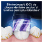 Oral-B Lot De 4 Brossettes De Rechange Radiant White, Authentiques, Noires, Brossage Avancé Grâce Aux Pétales De Polissage pour 