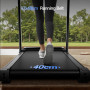 LONTEK Tapis de Course Pliable Inclinable 9%,Tapis de Marche Inclinable 12KM/H,Treadmill Home avec Moteur 3,0 CV et Affichage...