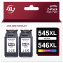 Prodoki PG-545XL CL-546XL Cartouche d'encre Remplacement pour 545 546 Cartouche XL pour Pixma MX495 TS3150 TS3350 TS3151 TS3351 