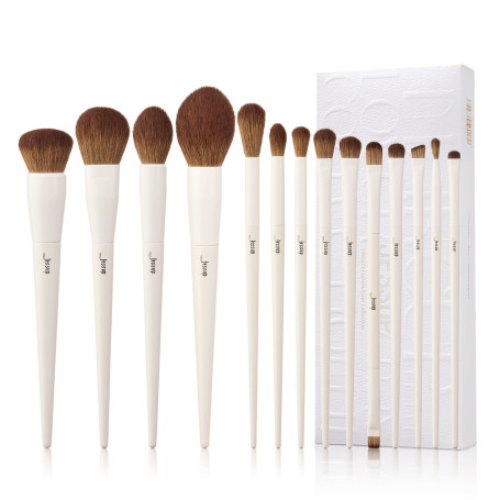 Jessup Pinceaux Maquillages 14pcs Set Pinceaux Maquillage Brosse Maquillage Pinceau Fond de Teint Poudre Contour Fard Paupières 