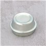 SG Store Lot de 2 cache-moyeux anti-poussière de 40 mm pour roue de remorque - Plaque galvanisée - Convient aux moyeux de remorq