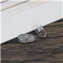 SG Store Lot de 10 paires de plaquettes de nez ovales en silicone - 7 x 14 mm - Compatible avec lunettes de soleil Tom Ford à vi