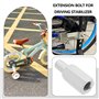 SG Store 2X Rallonges D'essieu de Boulon D'extension de Stabilisateur de Vélo 3/8" Adaptées à La Plupart des Roues D'entraînemen