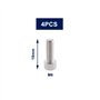 SG Store Lot de 4 Boulons de Serrage de Manivelle de Vélo en Acier Inoxydable 304 M6 X 18 Mm Pièce de Rechange Compatible avec S
