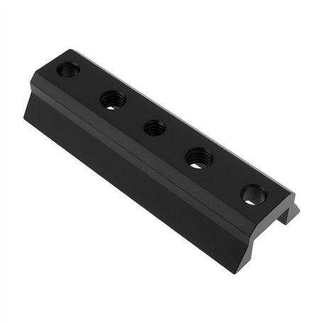 SG Store Plaque à Queue d'aronde pour Télescope 90 Mm Base de Guidage pour Viseur avec Trous M8 1/4 de Trou Trous Traversants de