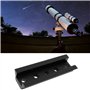 SG Store Plaque à Queue d'aronde pour Télescope 90 Mm Base de Guidage pour Viseur avec Trous M8 1/4 de Trou Trous Traversants de