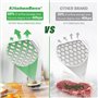 KitchenBoss Rouleau Sous Vide Alimentaire：5 Rouleaux Sac Sous Vide Alimentaire, 28x3/20x1/15x1/300 cm, Film Sous Vide Alimentair
