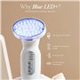 Blue LED+ Acne Light Therapy de Project E Beauty | Anti-acné | Réduit les Taches | Calme l'Inflammation et la Peau Sensible | En