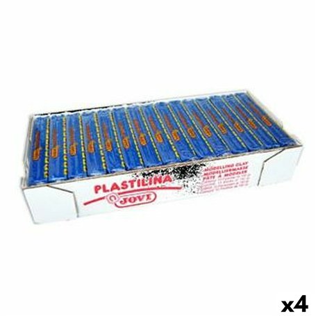 Pâte à modeler Jovi Bleu foncé 15 Pièces (4 Unités)
