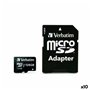 Carte Mémoire SDHC Verbatim 128 GB (10 Unités)