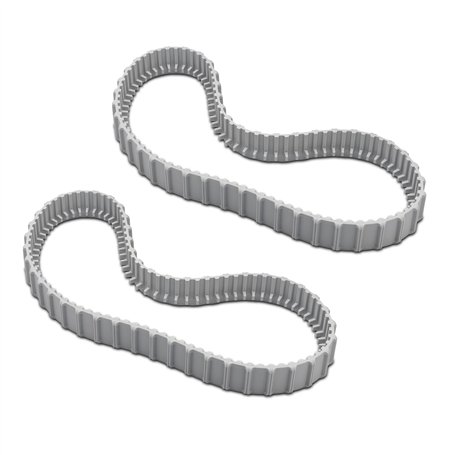 Dolphin Pièce détachée certifiée Chenilles de Remplacement Grises (2 pièces) — Référence 9983152-R2