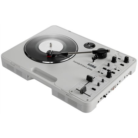 Korg - handytraxx play - Platine Vinyle DJ Portable avec Haut-Parleur et Effets Numériques